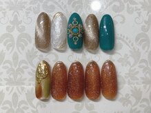 ティーエヌ 本厚木店/秋ネイル☆6000円【6600円税込】