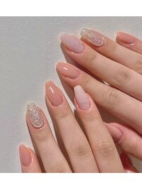 シュガーネイル|ピンクベージュ