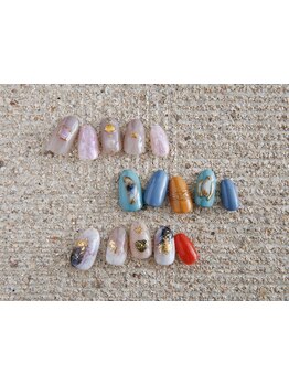 手描きアートが得意なサロン