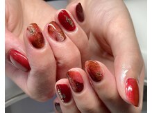 アイラッシュアンドネイル ブルーミン(Bloomin)/秋ネイル
