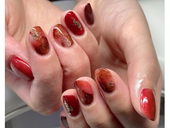 アイラッシュアンドネイル ブルーミン(Bloomin)/秋ネイル