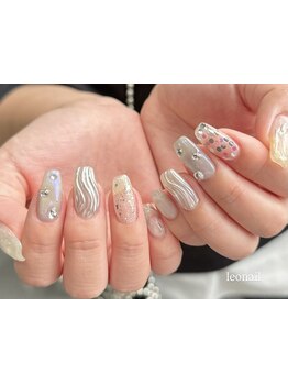 手描きアートが得意なサロン