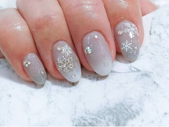ネイル グラファー(Nail grapher)の写真/ブライダルや大切な日を魅力的な指先でお手伝い♪大人可愛いデザインが豊富☆[錦糸町駅近&朝8時半から営業]