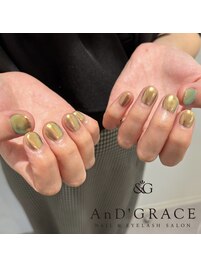 〔 hand 〕ミラーネイル