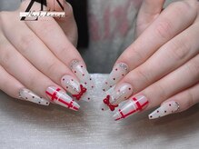 ゼン ネイル デザイン 池袋(ZEN NAIL DESIGN)/* 長 さだしやり放題×つけ放題