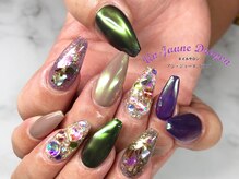 アン ジョーヌドラゴ/【ロングネイル】ミラーネイル