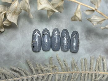 ブリスフルハピネス(Blissful happiness)/定額ネイル(Design)秋冬ver.