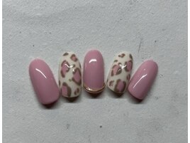 バレンタインネイル