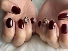 サロン デ ヤンス(SALON DE YANSU)/レオパードネイル