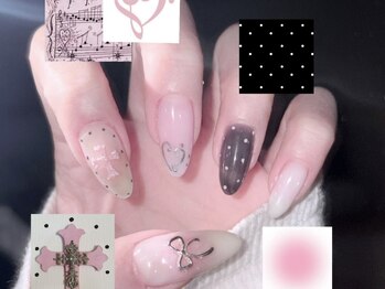 ミュウミュウ(miumiu)/春ネイル
