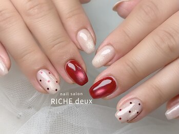 リッシュ ドゥ(RICHE deux)/マグネット×ドット
