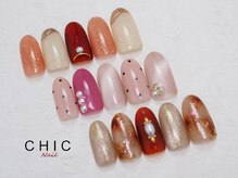 シックネイル(CHIC nail)の雰囲気（秋先取りネイルも♪【定額デザインコース￥5980～(ご新規様)】）