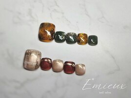 フットSeasonネイル～秋～