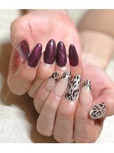 インスティンクトネイルズ(INSTINCT Nails)/レオパード