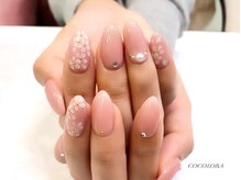 ココロバ ネイルアンドビューティーサロン(COCOLOBA)/フラワーシンプルネイル