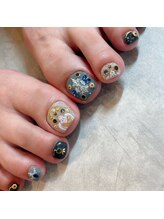 クロレ(Nail Salon COLORE)/フットネイル　by.honoka