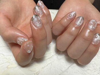 デューネイルスタジオ(dew nail studio)/ガラスフレンチ