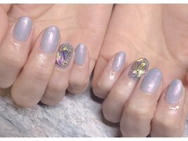 ストーン埋め尽くし一本¥500