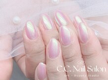 シーシーネイルサロン 池袋(C.C.Nail salon)/大人のオーロラネイル