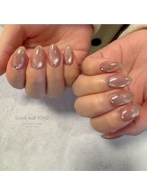 リアンスネイル ヴィヴィッド 岡山店(LianS nail ViViD)/マグネット＋ストーン