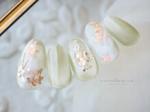 ミルクネイル(MILK NAIL)/グリーン天然石〈新規7500円〉