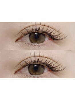 目の形にあったエクステ提案が得意