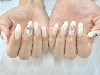 オーロラミラーネイル