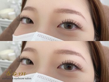 ボム(bom)の写真/キープ力と美しい仕上がりが人気のマツエク◎マスカラいらずで印象的なパッチリとした目元を演出！/高知市