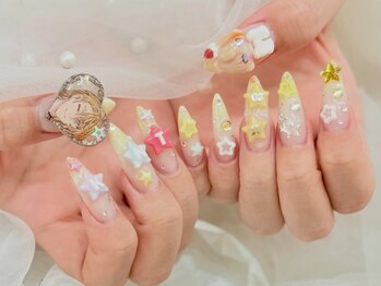 プティネイル(Puty Nail)/風楽奏斗 3D生誕ネイル♪