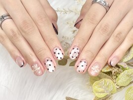 定額　ドットネイル