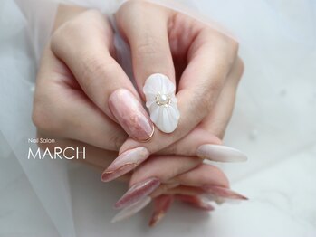 ネイルズイブ マーチ 天満店(nails ibu MARCH)/Fleur Pearl