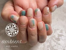 ネイルスタジオ アンビエント 表町店(Nail Studio ambient)/ぬりかけネイル