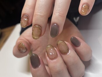 miyuu design/ニュアンスネイル