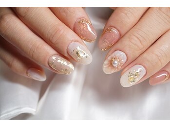 ネイルサロン マリング(Nail Salon Maring)/☆ぷっくりお花アート☆