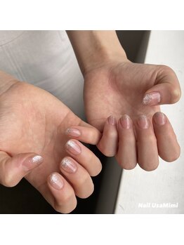 ネイル ウサミミ(Nail UsaMimi)/【Jr.ネイリスト】ラメグラ