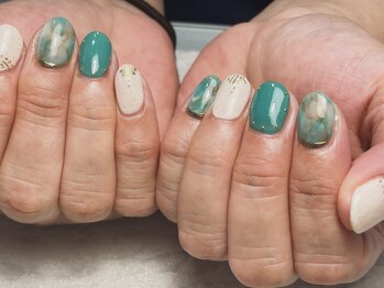 アンドネイル(&.nail)/ターコイズネイル