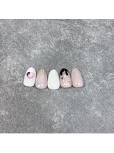 ネイルアンドアイラッシュ アール(ar)/季節のトレンドコース