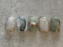 エールルーム 中目黒(aileroom)/グリーン×オーロラホワイト　