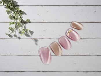 FAST NAIL 春日部店【パラジェル/ジェルネイル専門/定額/マグネット/フットネイル】/オフィス シンプル 【11544】