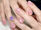 シンプル華やかネイル
