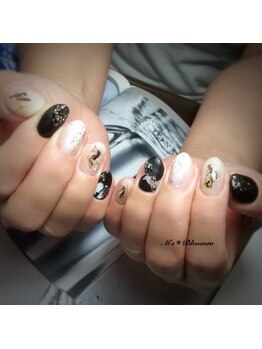 ネイルサロンアンドスクールエムズブロッサム(Nailsalon & school M's Blossom)/ジェルアート込コース