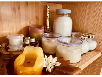 メンテナンスサロン リラ(Maintenance salon Lilas)/厳選した物販を多数用意