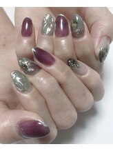 ジェルネイルス アコ(Gel Nails aco)/【ハンド】ニュアンスネイル