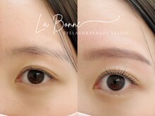 ラボンヌ(La Bonne)/上ラッシュリフト&アイブロウ