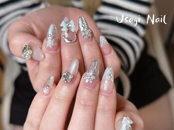 ウサギネイル 新大久保店(usagi nail)/クリスマスネイル