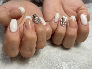 アンドネイル(&.nail)/ホワイトフレンチ