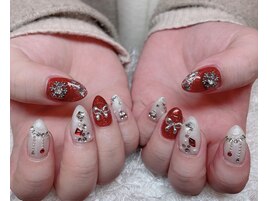 クリスマスネイル