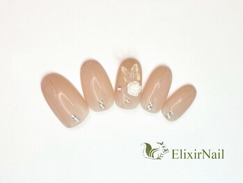 エリクサーネイル 神田(Elixir Nail)/シンプル/クーポン使用