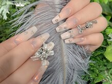 ニコネイルサロン 宇都宮店(Niko nailsalon)の雰囲気（色っぽワンホンネイルで上品に。[韓国ネイル/ワンホンネイル]）