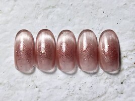 チークマグネットフレンチネイル